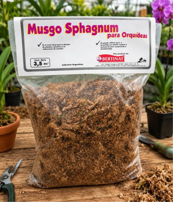 IMG-20260610-WA0072 Musgo sphagnum 3,5dm3 - Imagen 1