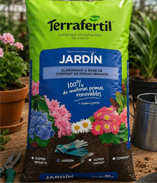 IMG-20260610-WA0074 Tierra para jardín Terrafertil 20lts - Imagen 1