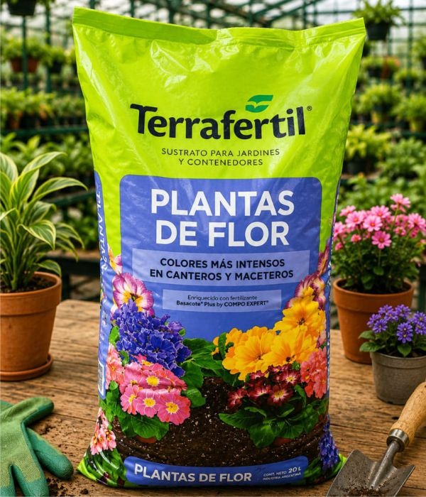 IMG-20260612-WA0065 Sustrato Plantas de Flor Terrafertil. 20lts - Imagen 1