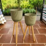 Tripode x2 + Maceta Milan N°25