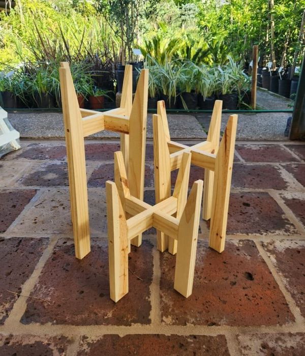 Nubefan Los Tulipanes 2604070944 Pies nordicos de madera x3 Pies Nórdicos de Madera x3 - Imagen 1