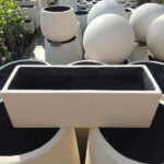 Maceta de Cemento. Jardinera 60x20x20