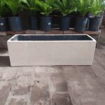 Maceta de Cemento. Jardinera 80x25x25