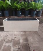 Maceta de Cemento. Jardinera 80x25x25
