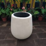 Maceta de Cemento. Olla Gota N°40