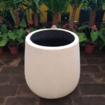 Maceta de Cemento. Olla Gota N°50